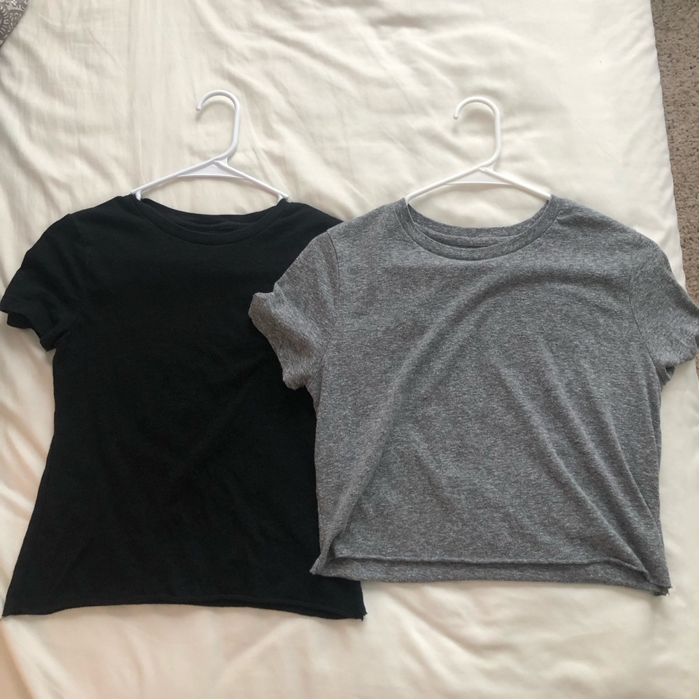 Two crop tops